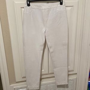 Soft surroundings pull on white pants